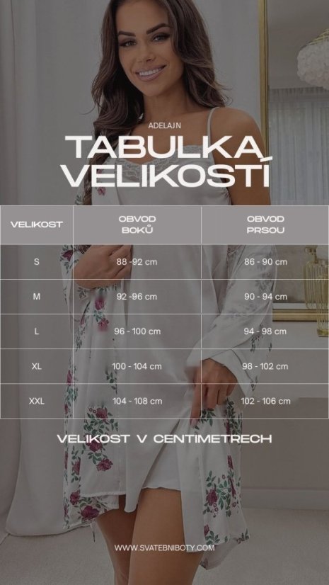 Dámská bavlněná noční košilka Patricia - Velikost noční košilky: S