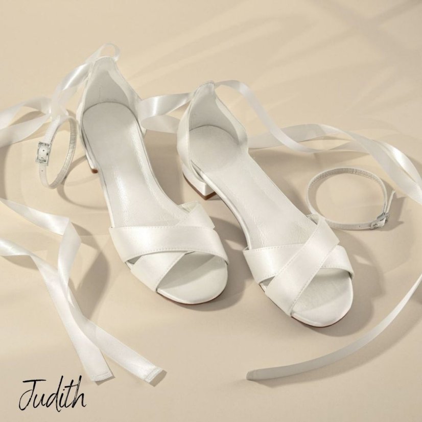 Svatební boty Judith - Velikost: 39, Výška podpatku: 3,3 cm