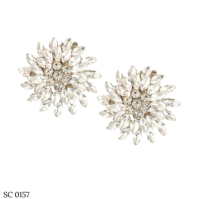Křišťálové klipy na boty