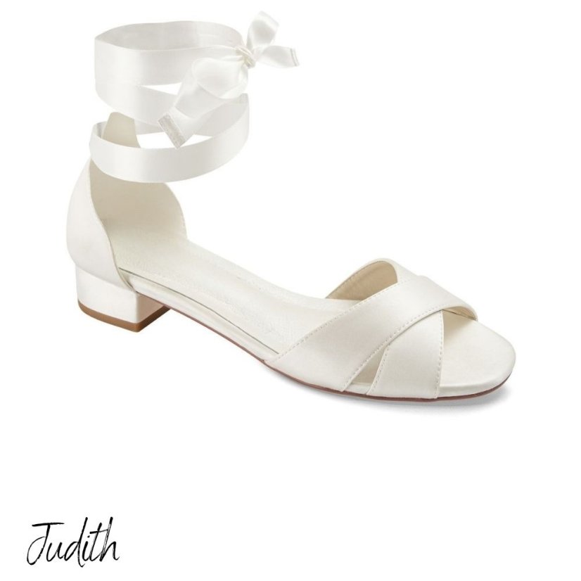 Svatební boty Judith - Velikost: 39, Výška podpatku: 3,3 cm