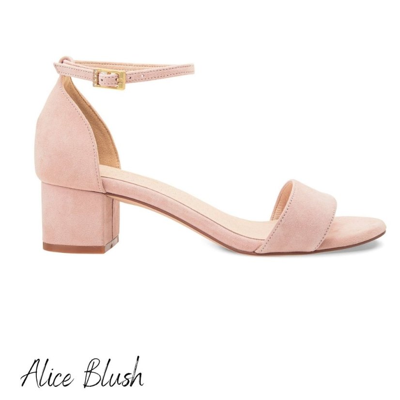Svatební boty Alice Blush - Velikost: 41, Výška podpatku: 4,8 cm