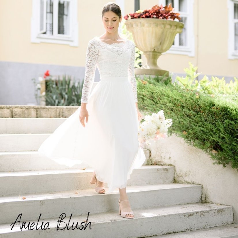 Svatební boty Amelia Blush